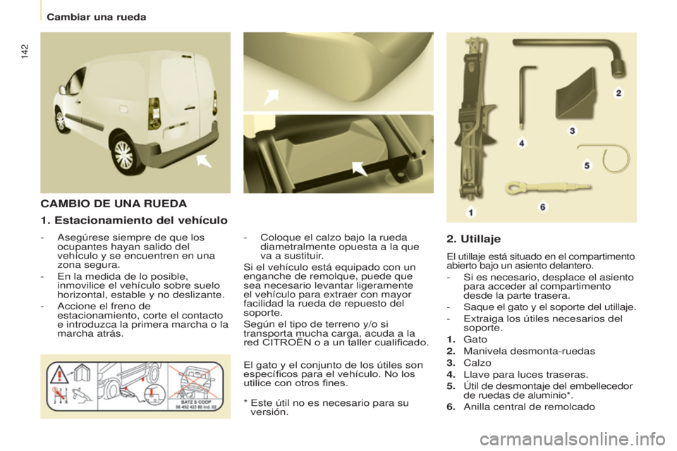 CITROEN BERLINGO ELECTRIC 2017 Manuales de Empleo (in Spanish) 142
Berlingo-2-Vu_es_chap08_aide rapide_ed01-2015Berlingo-2-Vu_es_chap08_aide rapide_ed01-2015
1. Estacionamiento del vehículo
- asegúrese siempre de que los
ocupantes hayan salido del
vehículo CITROEN BERLINGO ELECTRIC 2017 Manuales de Empleo (in Spanish) 142
Berlingo-2-Vu_es_chap08_aide rapide_ed01-2015Berlingo-2-Vu_es_chap08_aide rapide_ed01-2015
1. Estacionamiento del vehículo
- asegúrese siempre de que los
ocupantes hayan salido del
vehículo