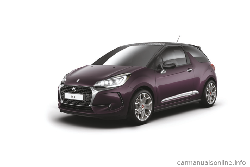 CITROEN DS3 2017  Manuales de Empleo (in Spanish) DS3_es_Chap00b_vue-ensemble_ed02-2015 