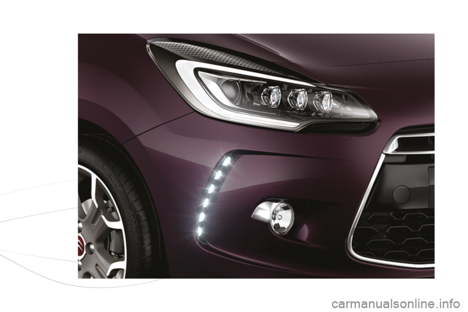 CITROEN DS3 2015 Manuales de Empleo (in Spanish) DS3_es_Chap07_visibilite_ed01-2014 CITROEN DS3 2015 Manuales de Empleo (in Spanish) DS3_es_Chap07_visibilite_ed01-2014