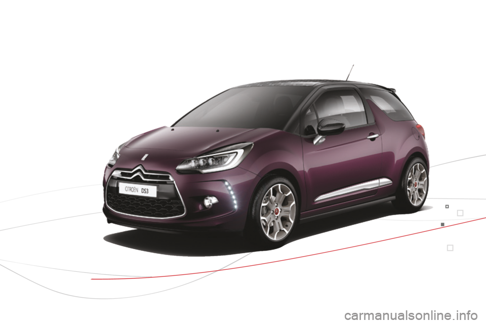 CITROEN DS3 2015  Manuales de Empleo (in Spanish) DS3_es_Chap00b_vue-ensemble_ed01-2014 