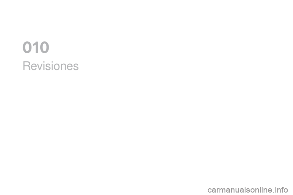 CITROEN DS4 2016  Manuales de Empleo (in Spanish) Revisiones
01  