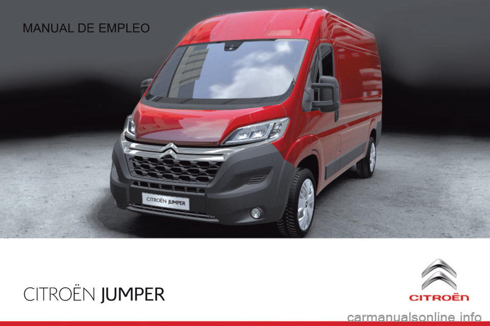 CITROEN JUMPER 2015  Manuales de Empleo (in Spanish) CITROËN JUMPER
 MANUAL DE EMPLEO  