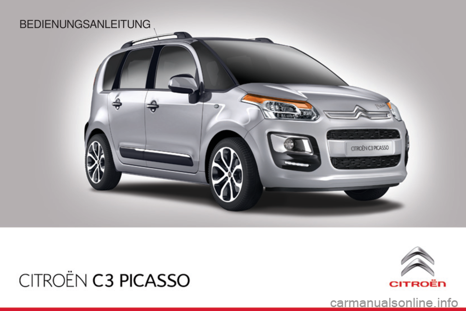 CITROEN C3 PICASSO 2015  Betriebsanleitungen (in German) 