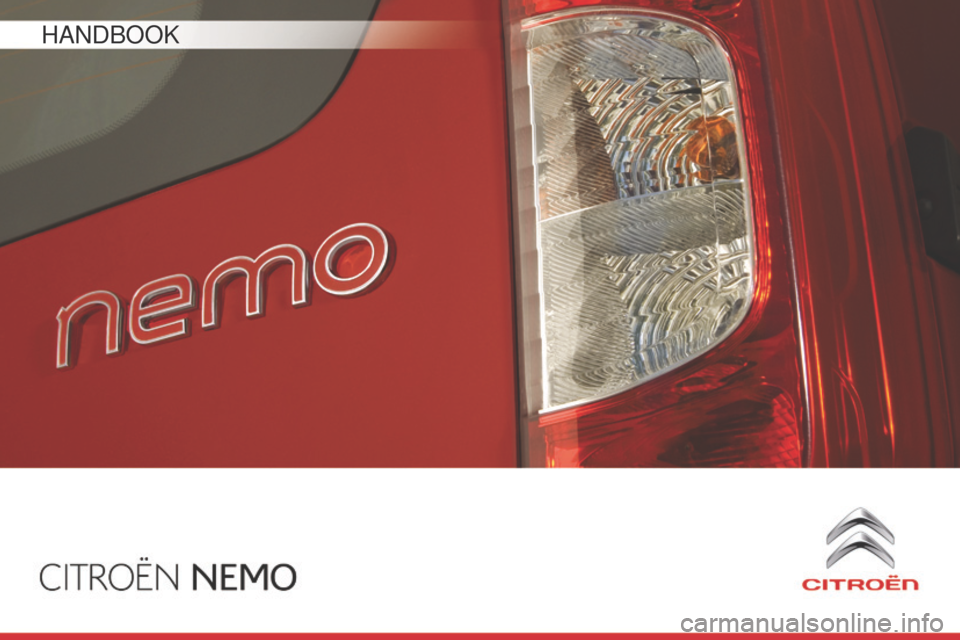 Citroen NEMO RHD 2014.5 1.G Owners Manual 