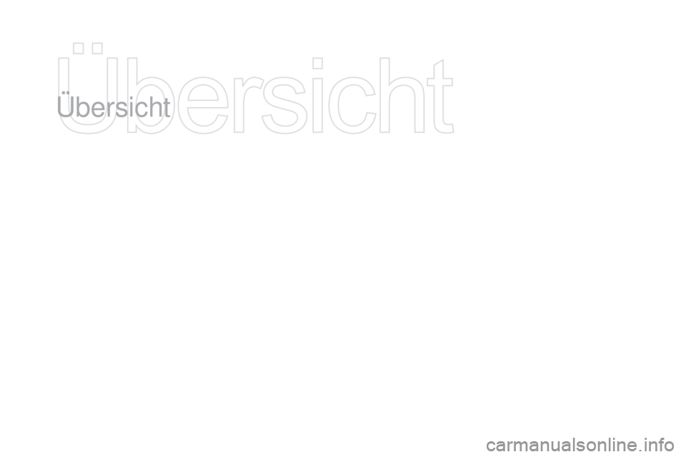 CITROEN DS3 2016  Betriebsanleitungen (in German) DS3_de_Chap00b_vue-ensemble_ed01-2015
Übersicht 