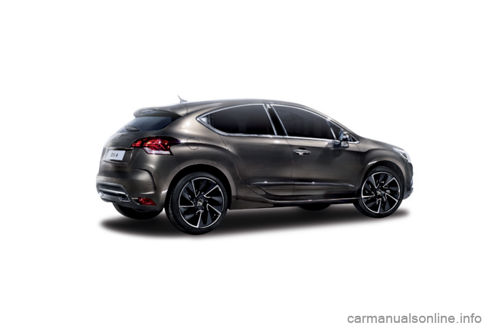 CITROEN DS4 2015  Betriebsanleitungen (in German) DS4_de_Chap00b_vue-ensemble_ed02-2015 