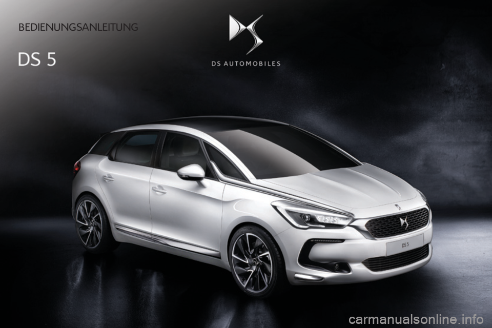 CITROEN DS5 2016  Betriebsanleitungen (in German) 