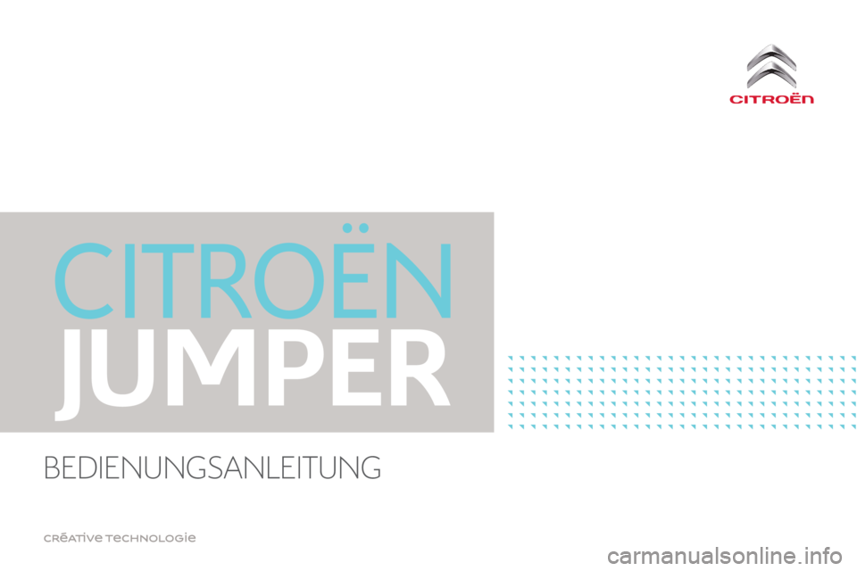 CITROEN JUMPER 2017  Betriebsanleitungen (in German) 