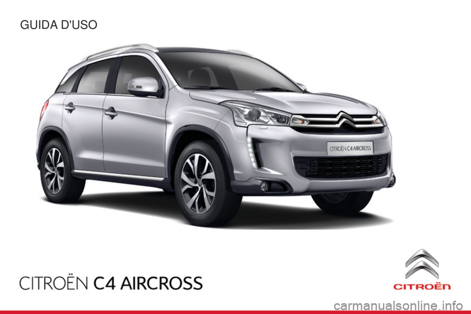 CITROEN C3 AIRCROSS 2016  Libretti Di Uso E manutenzione (in Italian) 