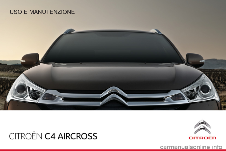 CITROEN C3 AIRCROSS 2014  Libretti Di Uso E manutenzione (in Italian) 