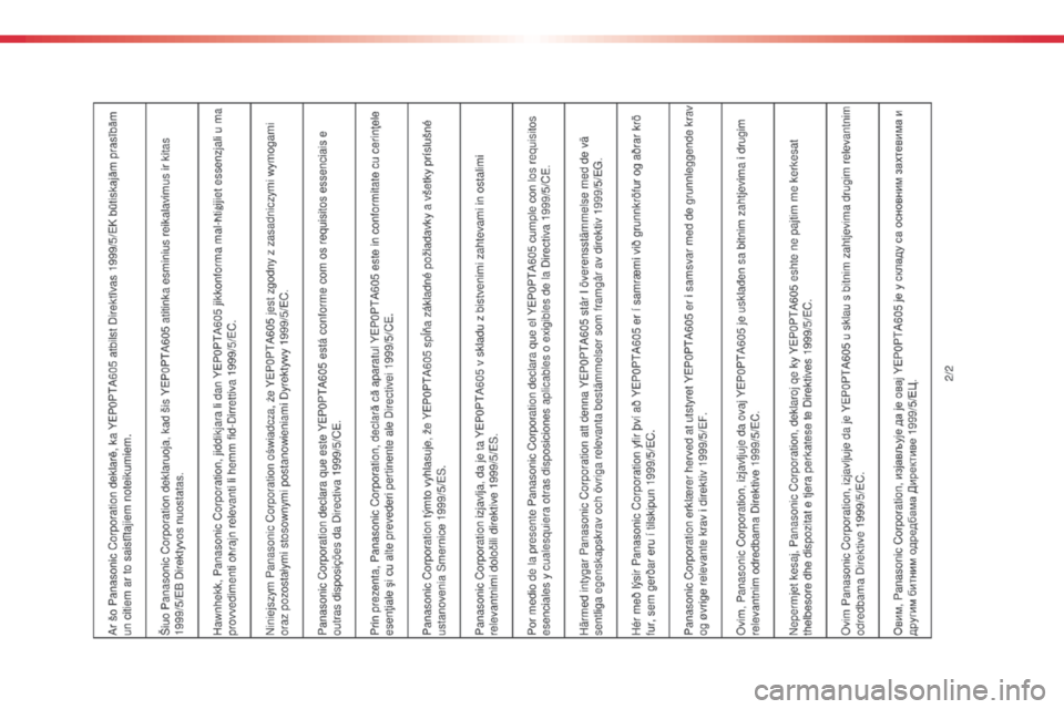 Citroen C1 RHD 2014 1.G Owners Manual Citroen C1 RHD 2014 1.G Owners Manual