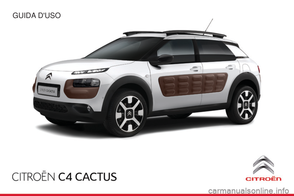 CITROEN C4 CACTUS 2015  Libretti Di Uso E manutenzione (in Italian) 