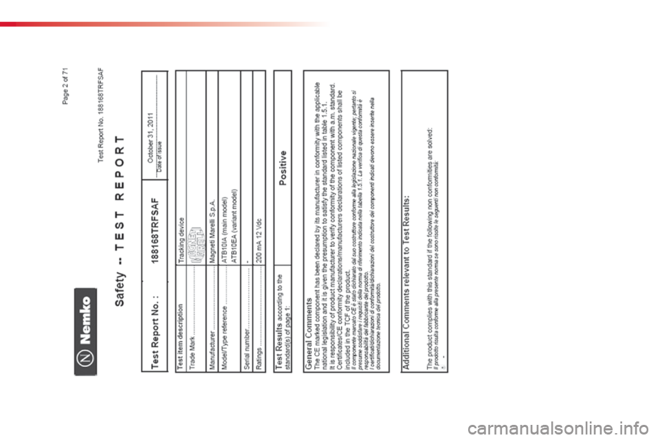CITROEN C4 CACTUS 2015 Libretti Di Uso E manutenzione (in Italian) C4-cactus_it_Chap13_index-alpha_ed02-2014 CITROEN C4 CACTUS 2015 Libretti Di Uso E manutenzione (in Italian) C4-cactus_it_Chap13_index-alpha_ed02-2014