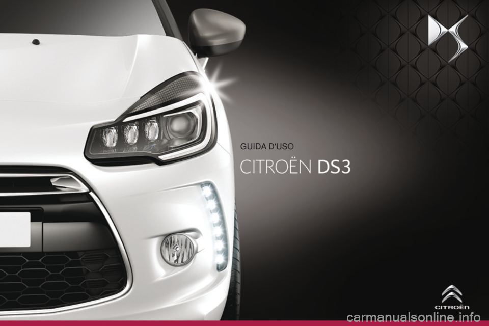 CITROEN DS3 2015  Libretti Di Uso E manutenzione (in Italian) 