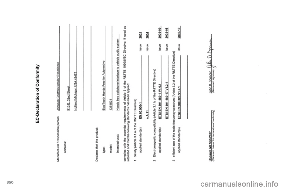 Citroen C4 AIRCROSS 2014 1.G Owners Manual 350 