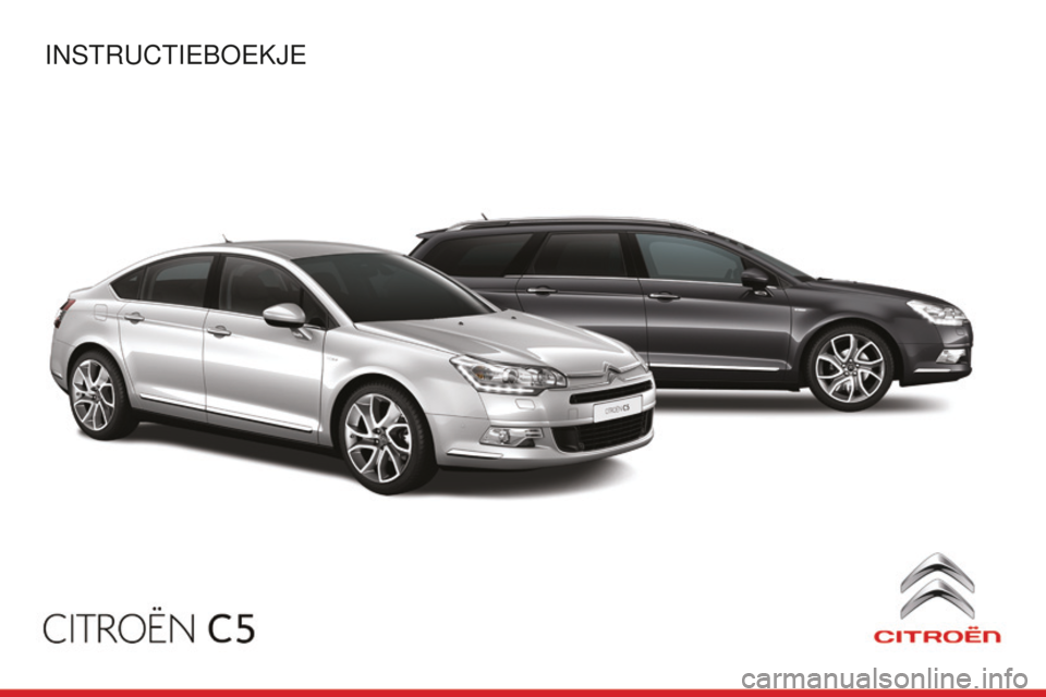 CITROEN C5 2016  Instructieboekjes (in Dutch) 