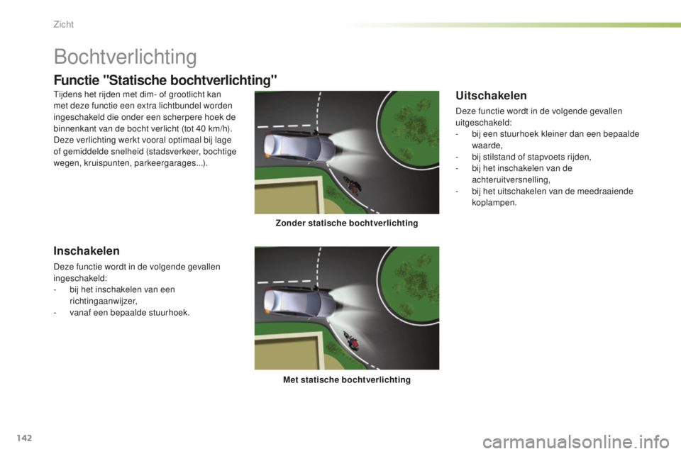 CITROEN C5 2016 Instructieboekjes (in Dutch) 142
C5_nl_Chap05_visibilite_ed01-2015
bochtverlichting
Zonder statische bochtverlichtingMet statische bochtverlichting
Functie "Statische bochtverlichting"
Inschakelen
Deze functie wordt in de CITROEN C5 2016 Instructieboekjes (in Dutch) 142
C5_nl_Chap05_visibilite_ed01-2015
bochtverlichting
Zonder statische bochtverlichtingMet statische bochtverlichting
Functie "Statische bochtverlichting"
Inschakelen
Deze functie wordt in de