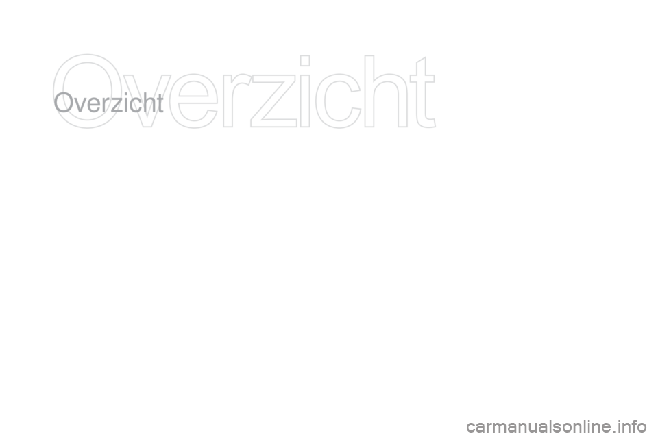 CITROEN DS3 2016  Instructieboekjes (in Dutch) DS3_nl_Chap00b_vue-ensemble_ed01-2015
Overzicht 