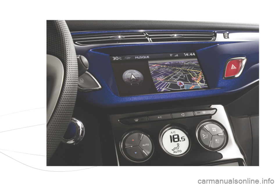 Citroen DS3 2014 1.G Service Manual DS3_en_Chap02_ecrans-multifonction_ed01-2014 Citroen DS3 2014 1.G Service Manual DS3_en_Chap02_ecrans-multifonction_ed01-2014