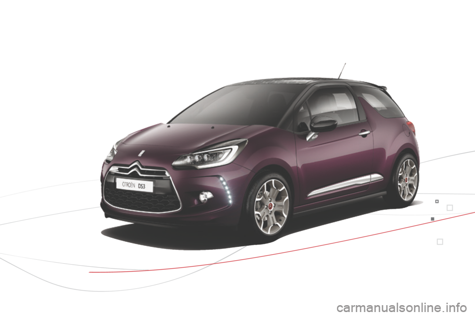 Citroen DS3 2014 1.G Owners Manual DS3_en_Chap00b_vue-ensemble_ed01-2014 