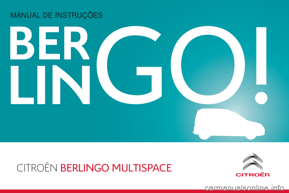 CITROEN BERLINGO MULTISPACE 2015  Manual do condutor (in Portuguese) 