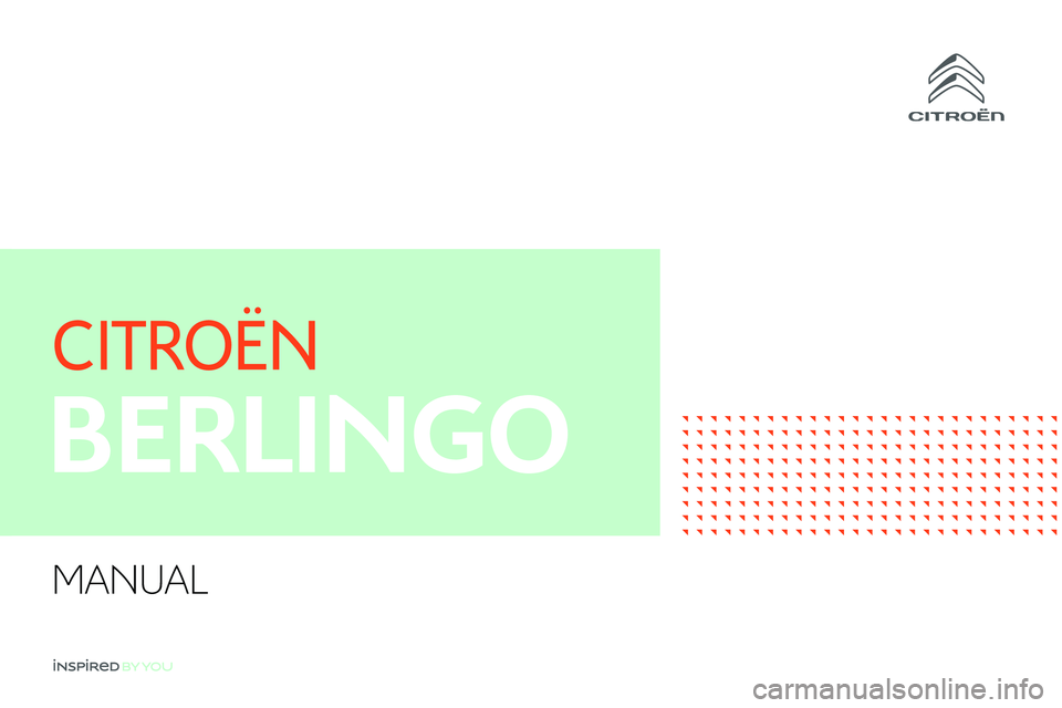 CITROEN BERLINGO VAN 2021  Manual do condutor (in Portuguese) MANUAL 
 
     