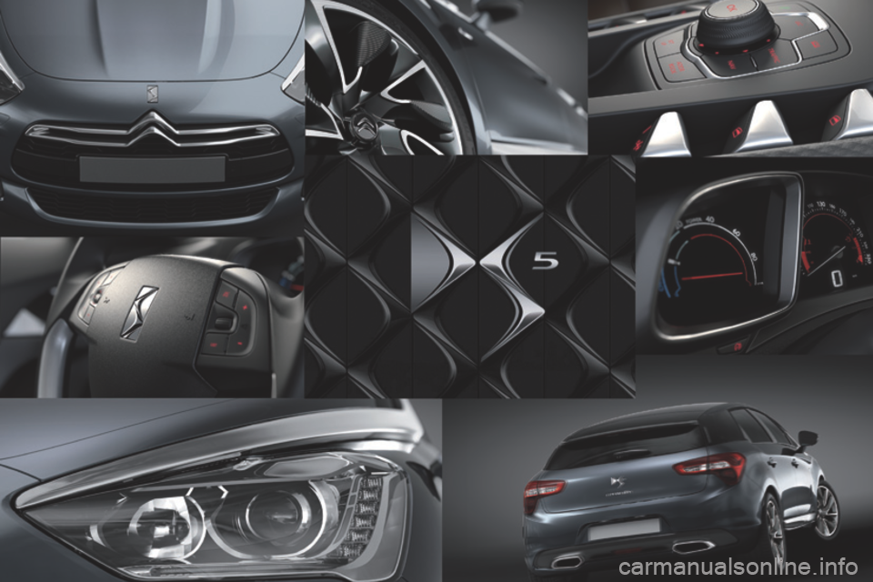 Citroen DS5 HYBRID4 RHD 2014 1.G Owners Manual Citroen DS5 HYBRID4 RHD 2014 1.G Owners Manual