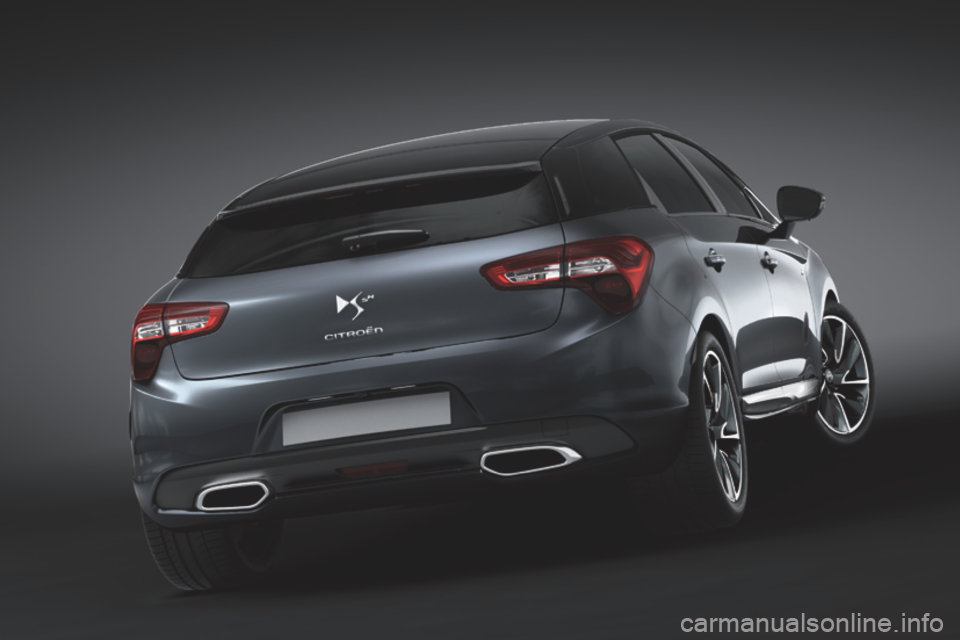 Citroen DS5 HYBRID4 RHD 2014 1.G Owners Manual 