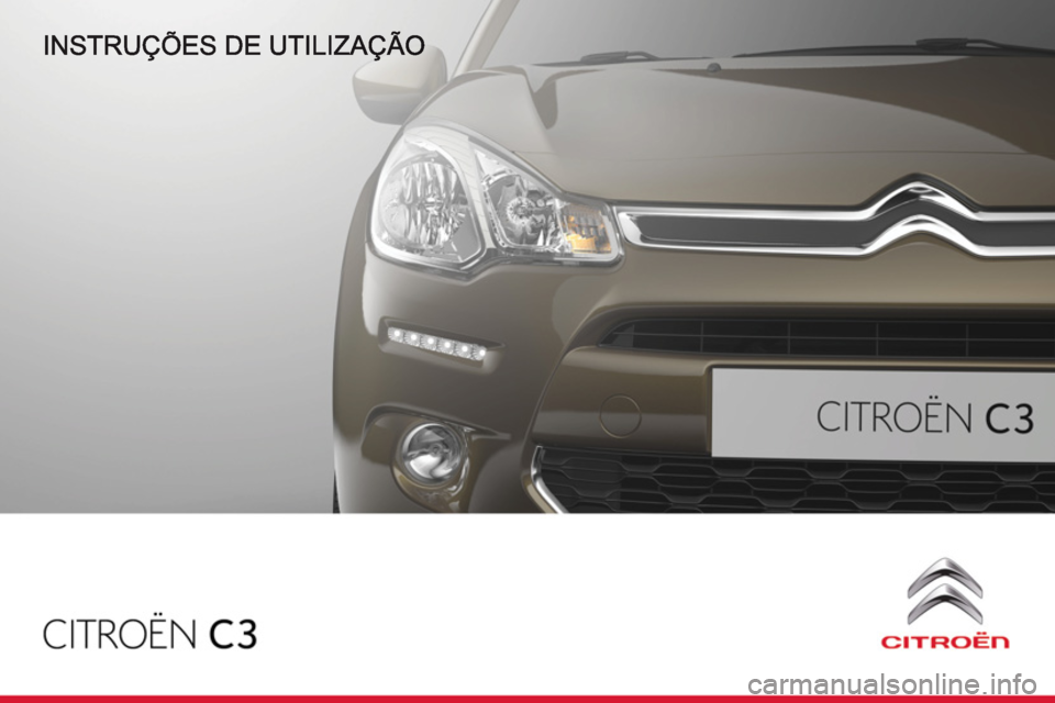CITROEN C3 2014  Manual do condutor (in Portuguese) 