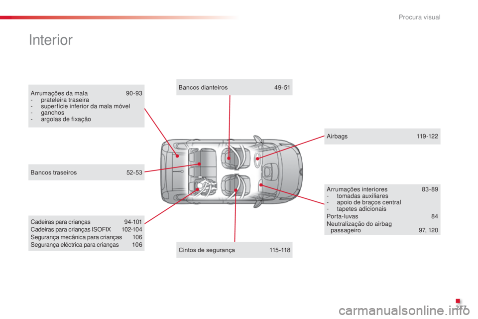 CITROEN C3 PICASSO 2015 Manual do condutor (in Portuguese) 277
C3Picasso_pt_Chap14_recherche-visuelle_ed01-2014
arrumações da mala 9 0 -93
- p rateleira traseira
-
s
uper fície inferior da mala móvel
-
ganchos
-
a
rgolas de fixação
interior
Ca CITROEN C3 PICASSO 2015 Manual do condutor (in Portuguese) 277
C3Picasso_pt_Chap14_recherche-visuelle_ed01-2014
arrumações da mala 9 0 -93
- p rateleira traseira
-
s
uper fície inferior da mala móvel
-
ganchos
-
a
rgolas de fixação
interior
Ca