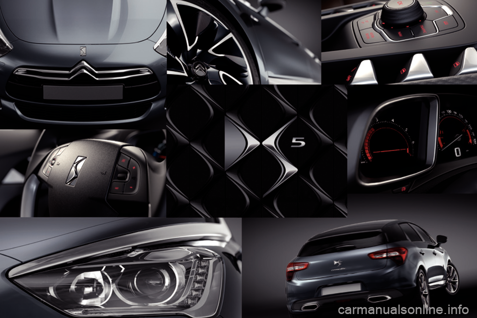 Citroen DS5 RHD 2014 1.G Owners Manual 