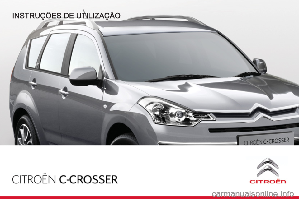 CITROEN C-CROSSER 2012  Manual do condutor (in Portuguese) 