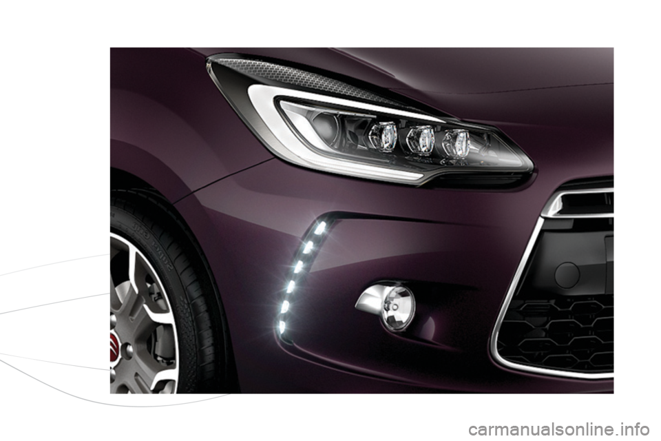 CITROEN DS3 2015 Manual do condutor (in Portuguese) DS3_pt_Chap07_visibilite_ed01-2014 CITROEN DS3 2015 Manual do condutor (in Portuguese) DS3_pt_Chap07_visibilite_ed01-2014