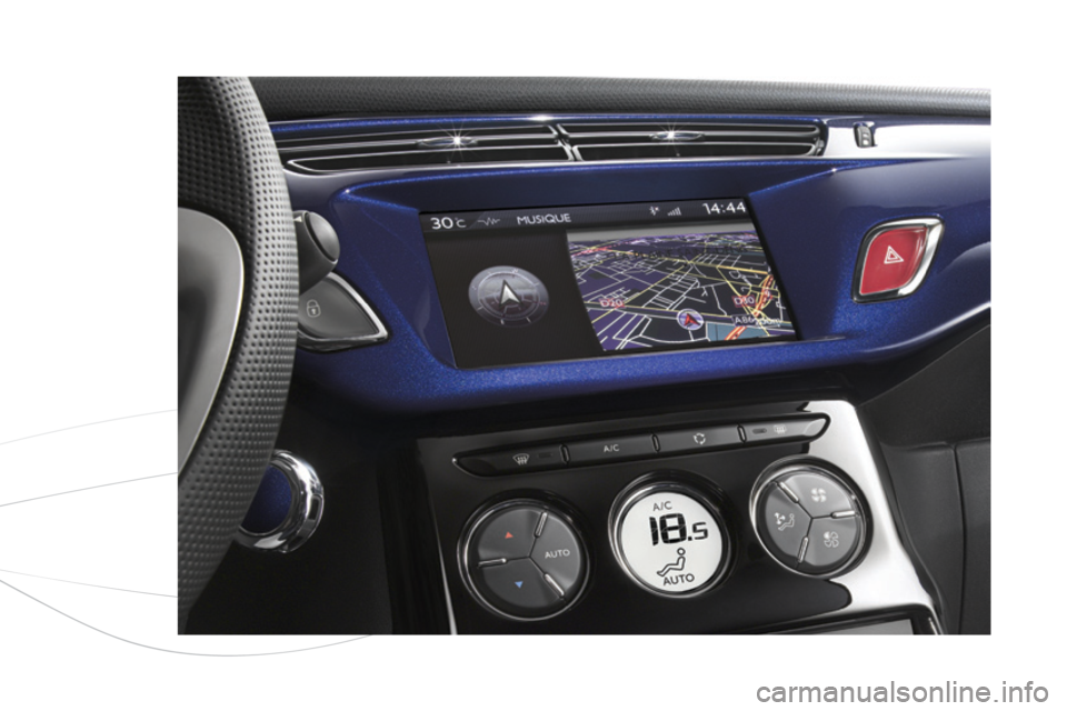 CITROEN DS3 2015 Manual do condutor (in Portuguese) DS3_pt_Chap02_ecrans-multifonction_ed01-2014 CITROEN DS3 2015 Manual do condutor (in Portuguese) DS3_pt_Chap02_ecrans-multifonction_ed01-2014