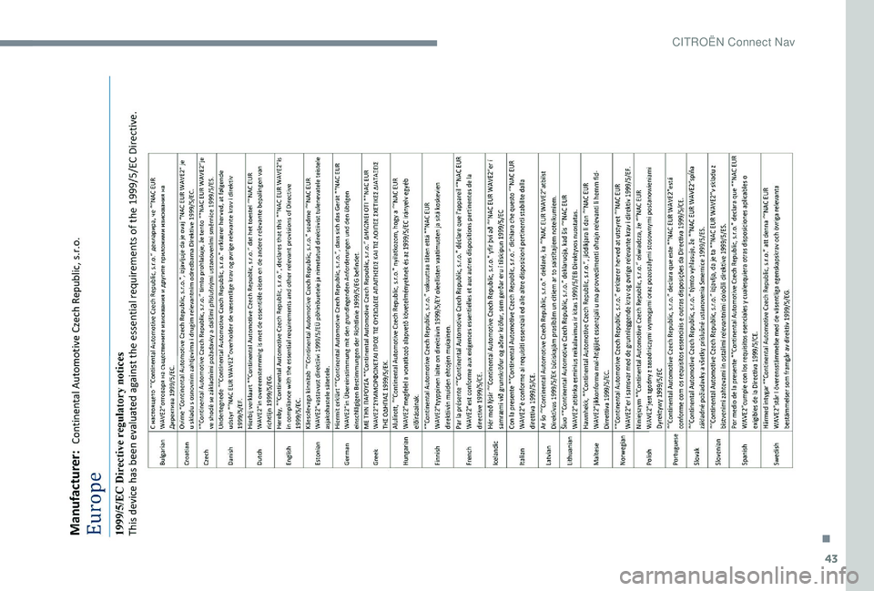 CITROEN JUMPER SPACETOURER 2018 Manual do condutor (in Portuguese) 43
.
CIT CITROEN JUMPER SPACETOURER 2018 Manual do condutor (in Portuguese) 43
.
CIT