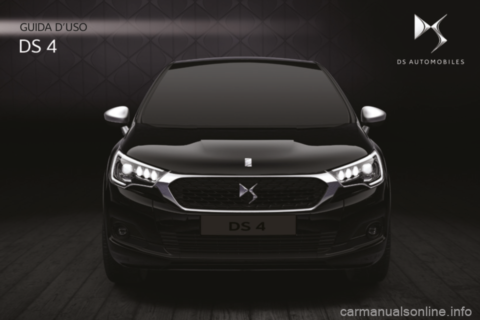 CITROEN DS4 2016  Libretti Di Uso E manutenzione (in Italian) DS4_it_Chap00_couv-debut_ed03-2015
Guida d'uso 