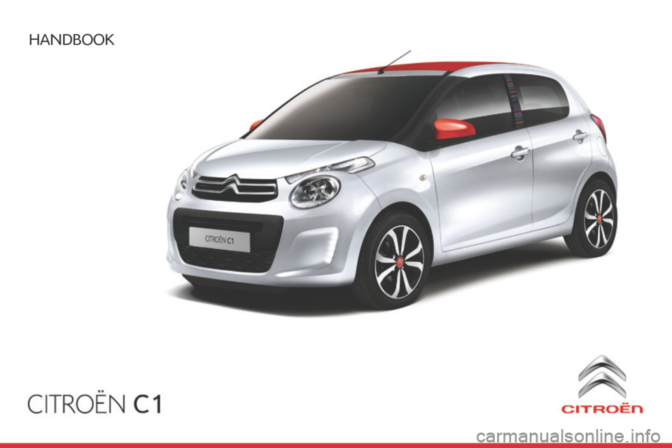 Citroen C1 RHD 2015 1.G Owners Manual Handbook 