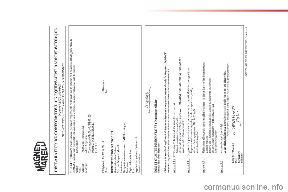 Citroen C4 CACTUS RHD 2015 1.G Owners Manual C4-cactus_ gb_Chap13_index-alpha_ed02-2014 Citroen C4 CACTUS RHD 2015 1.G Owners Manual C4-cactus_ gb_Chap13_index-alpha_ed02-2014