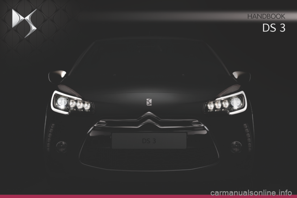 Citroen DS3 2015 1.G Owners Manual 