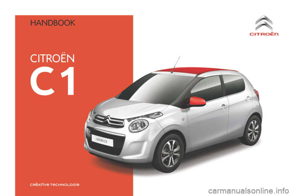 Citroen C1 2016 1.G Owners Manual C1
CITROËN
HaNdbOOk 