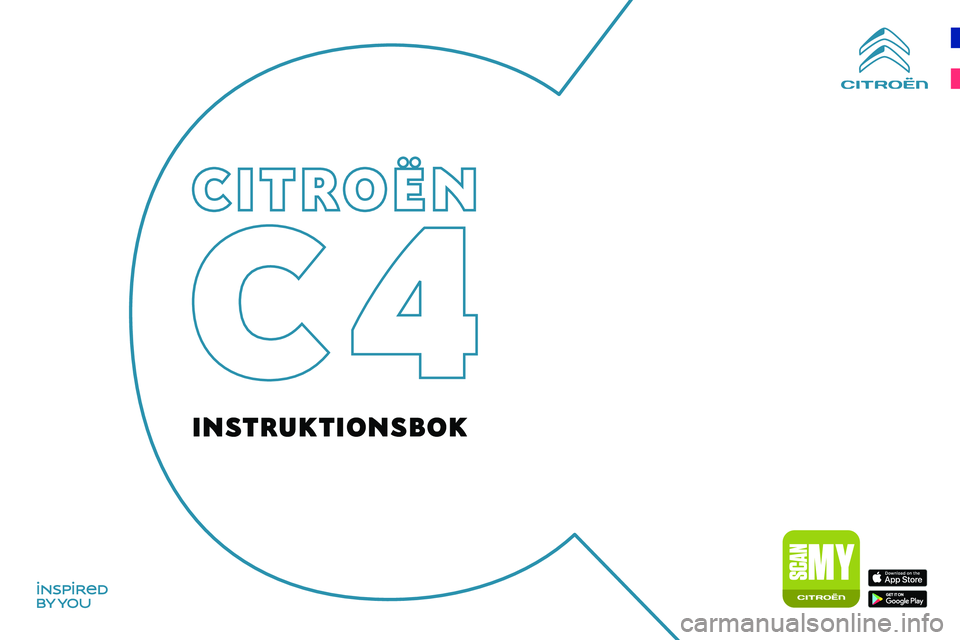 CITROEN C4 2021  InstruktionsbÖcker (in Swedish) 