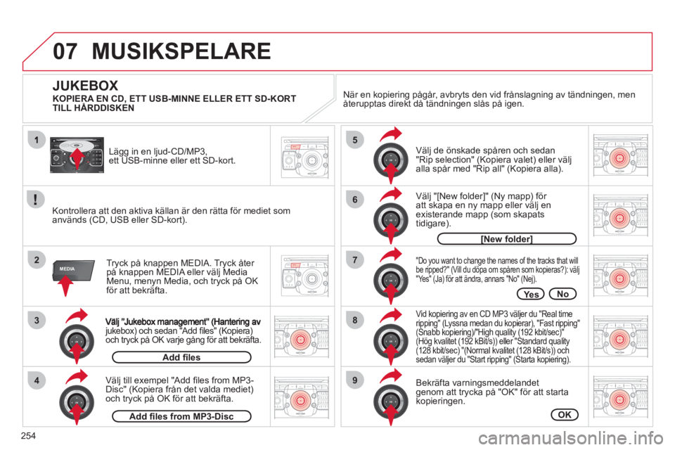 CITROEN C5 2012  InstruktionsbÖcker (in Swedish) 254
07
3
42ABC3DEF5JKL4GHI6MNO8TUV7PQRS9WXYZ0*#
1RADIO MEDIANAV ESC TRAFFIC
SETUPADDR
BOOK
2ABC3DEF5JKL4GHI6MNO8TUV7PQRS9WXYZ0*#
1RADIO MEDIANAV ESC TRAFFIC
SETUPADDR
BOOK
2ABC3DEF5JKL4GHI6MNO8TUV7PQR