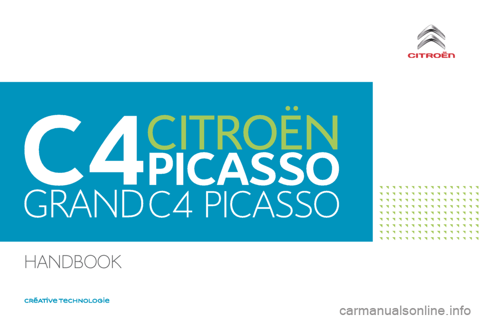 Citroen GRAND C4 PICASSO RHD 2016 2.G Owners Manual Handbook  