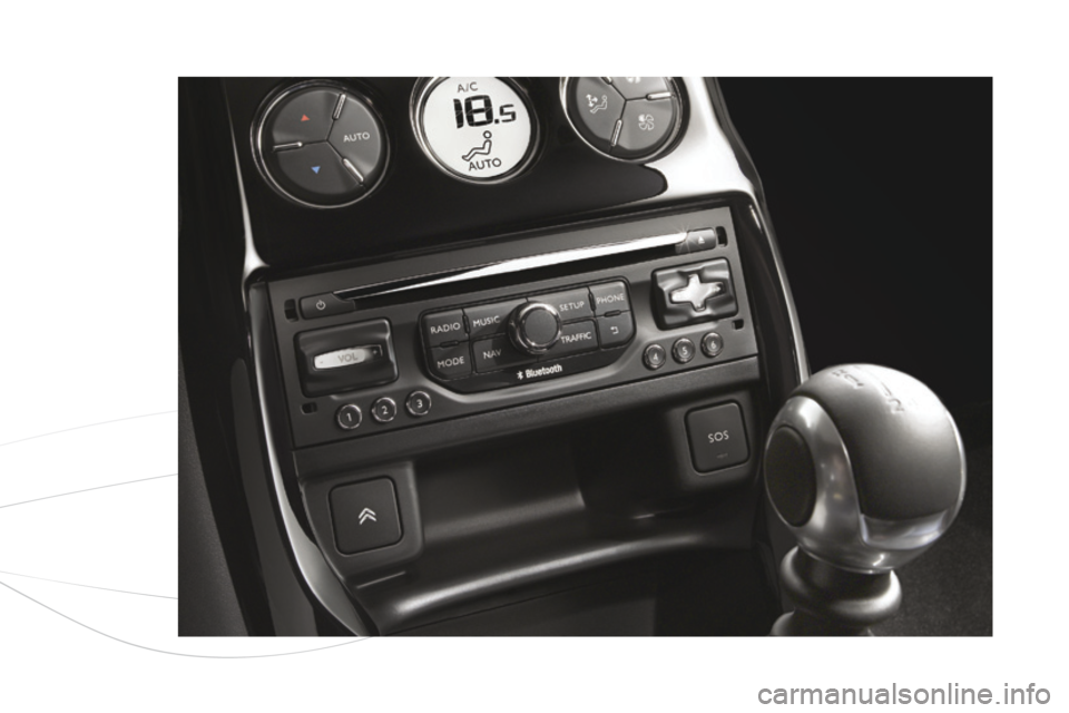CITROEN DS3 2015  InstruktionsbÖcker (in Swedish) Ds3 _sv_Chap13 _ audio_ed01-2014  