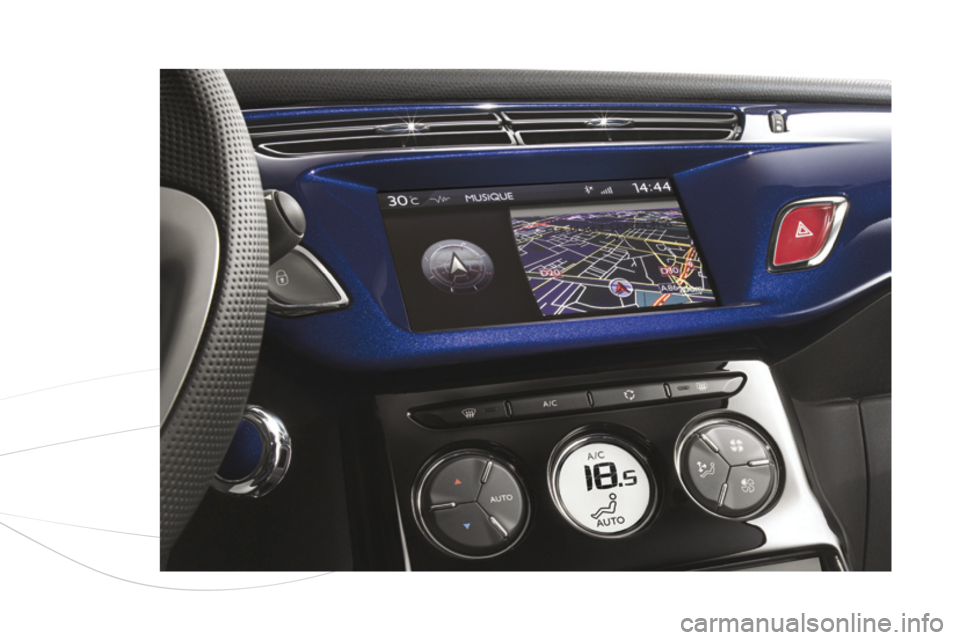 CITROEN DS3 2015 InstruktionsbÖcker (in Swedish) Ds3_sv_Chap02_ecrans-multifonction_ed01-2014 CITROEN DS3 2015 InstruktionsbÖcker (in Swedish) Ds3_sv_Chap02_ecrans-multifonction_ed01-2014