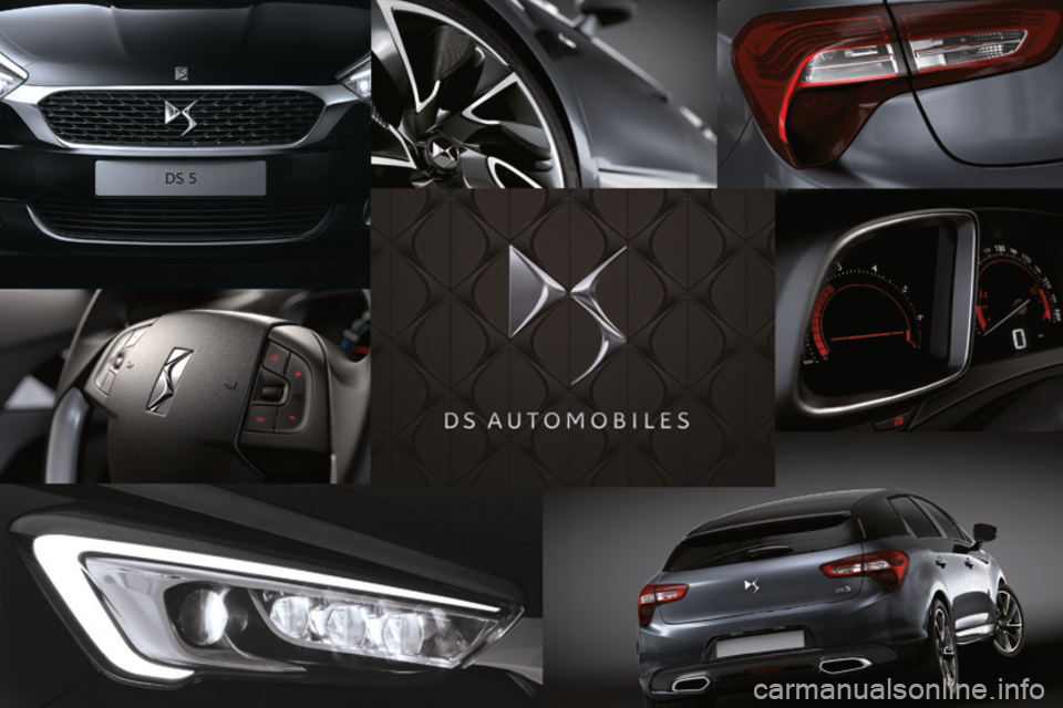 CITROEN DS5 2016 InstruktionsbÖcker (in Swedish) CITROEN DS5 2016 InstruktionsbÖcker (in Swedish)