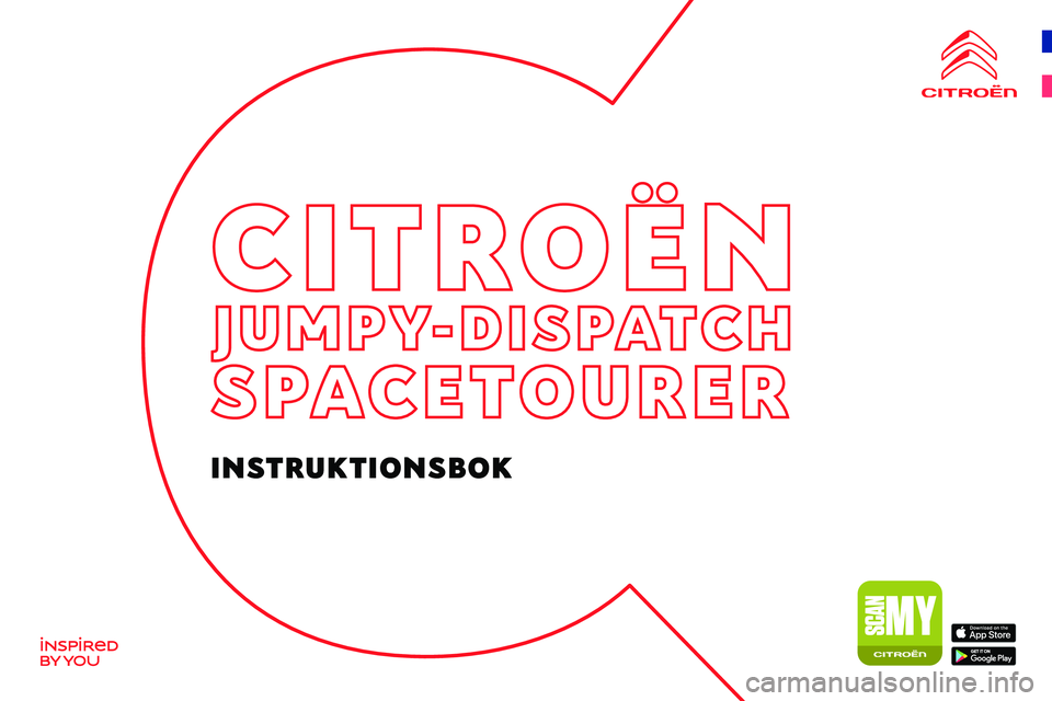 CITROEN JUMPER DISPATCH 2021  InstruktionsbÖcker (in Swedish) 