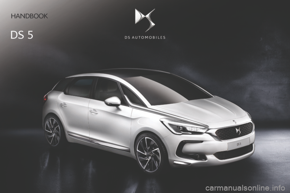 Citroen DS5 HYBRID 2016 1.G Owners Manual Handbook 