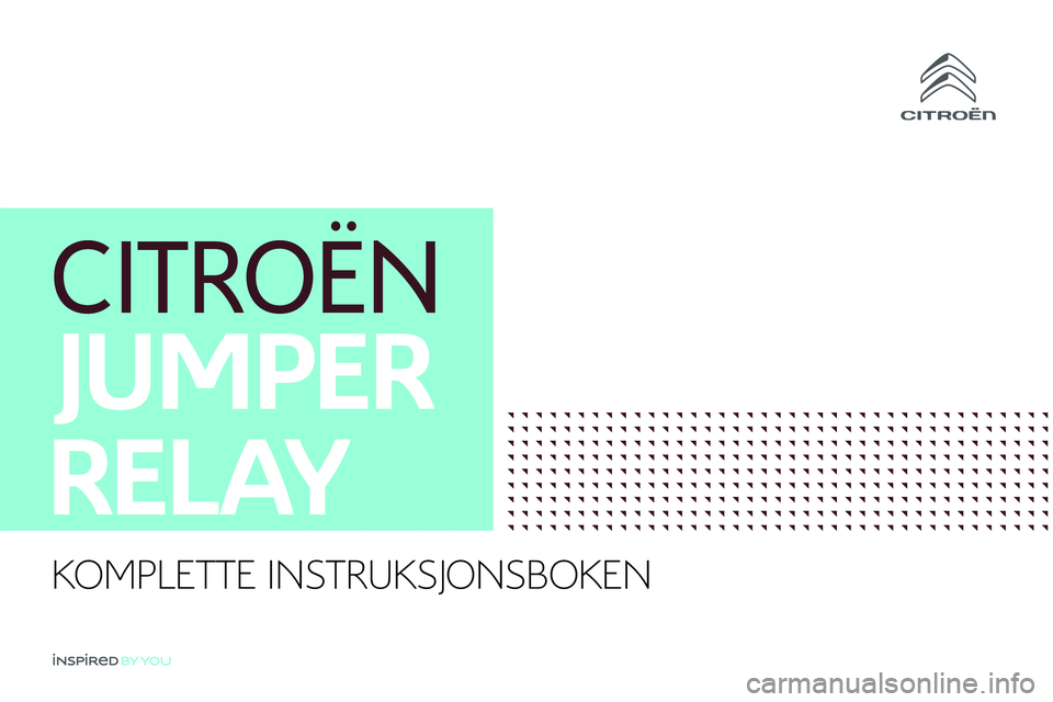 CITROEN JUMPER 2020  InstruksjonsbØker (in Norwegian) 