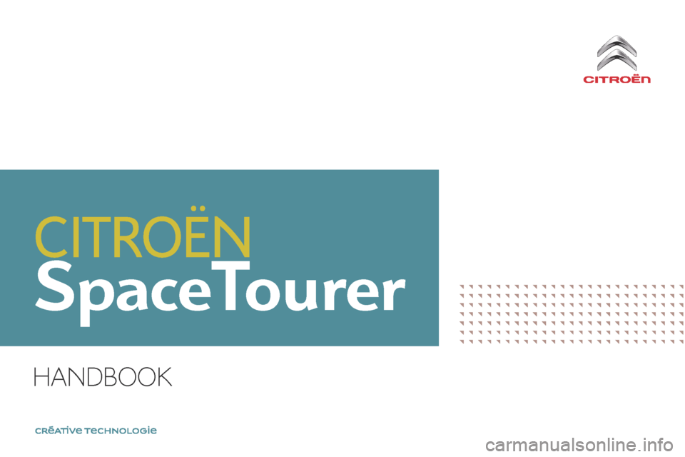 Citroen SPACETOURER 2016 1.G Owners Manual 